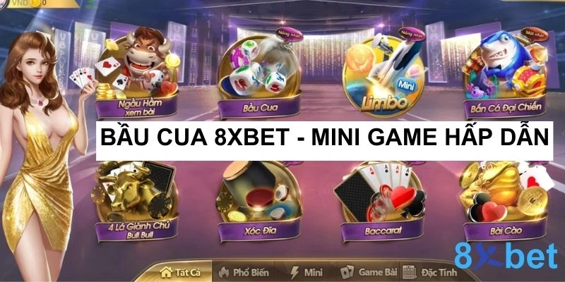 Bầu cua 8xbet - Mini game hấp dẫn dành cho mọi game thủ 1 Bầu cua 8xbet